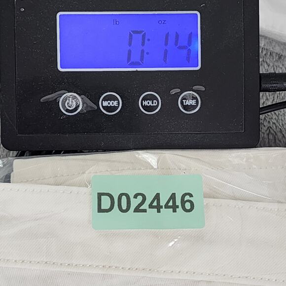 M1858 New York Jeans Womens 6/28 White Paulina Ankle Low Rise Skinny Stretch - Picture 14 of 14